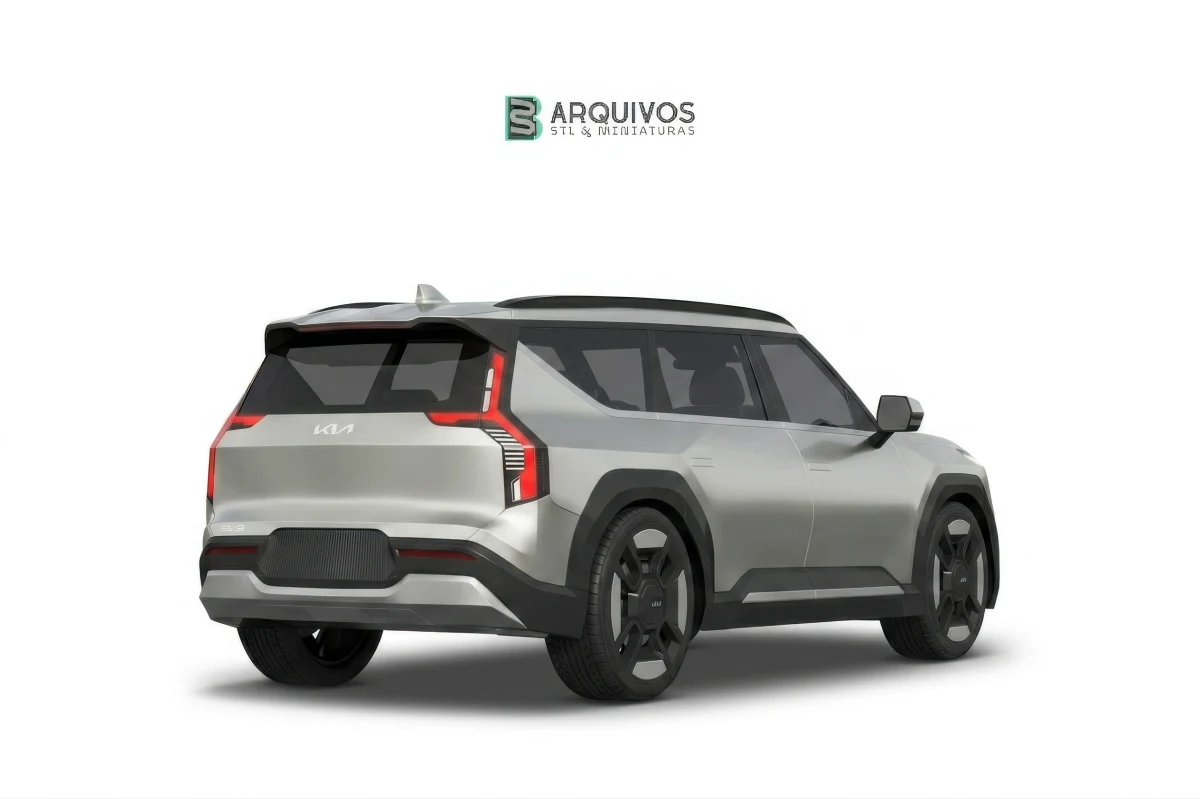 Modelo 3D STL - KIA EV9 — foto 4